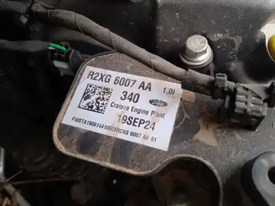 Véhicule à la ferraille ford tourneo custom v362 autobús (f3) 1.0 ecoboost phev de l'année 2024 alimenté b7nb