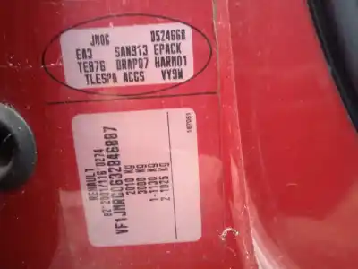 Здавання транспортного засобу renault scénic ii (jm0/1_) 1.9 dci (jm0g, jm12, jm1g, jm2c) року 2004 потужний f9q812