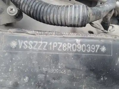 Véhicule à la ferraille seat leon (1p1) 2.0 tdi 16v de l'année 2008 alimenté bkd