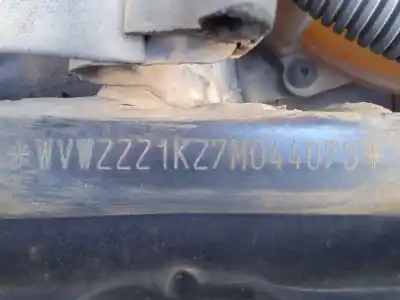 Veículo de Sucata volkswagen jetta iii (1k2) 2.0 tdi 16v do ano 2007 alimentado bkd