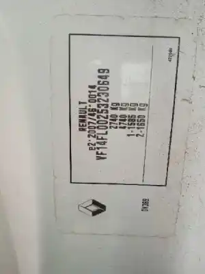 Здавання транспортного засобу renault trafic iii furgoneta (fg_) 1.6 dci 90 (fgme) року 2015 потужний r9m408