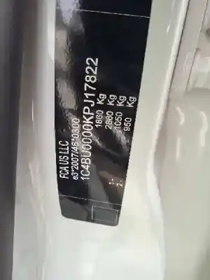 Veículo de Sucata jeep renegade 1.0 t-gdi cat do ano 2018 alimentado 55282151