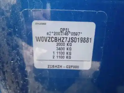 Утилизация автомобиля opel grandland x (2017->) 1.6 business [1.6 ltr. - 88 kw 16v cdti dpf] года 2018 питание bh01