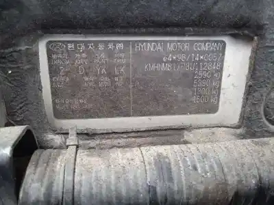 Здавання транспортного засобу hyundai terracan (hp) 2.9 crdi cat року 2003 потужний j3