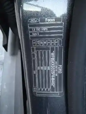 Утилизация автомобиля ford focus lim. (cb4) titanium года 2015 питание t1da
