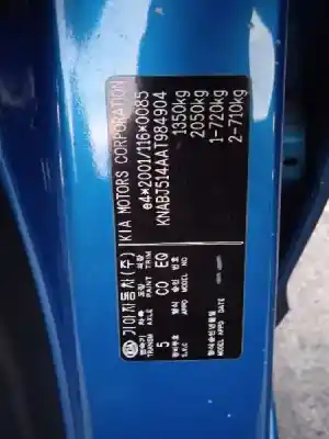Здавання транспортного засобу kia picanto 1.0 cat року 2010 потужний g4he