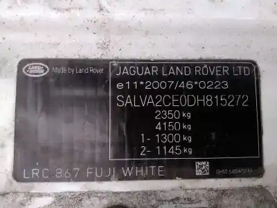 Hurda Aracı land rover evoque prestige yılın 2013 güçlü 224dt