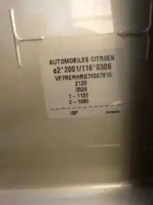 Véhicule à la ferraille citroen c5 berlina vtr (e) de l'année 2005 alimenté rhr