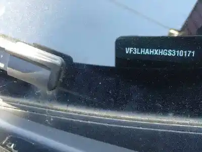 Scrapping Vehicle peugeot 308 gt line of the year 2016 powered ah01