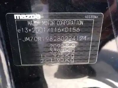 Scrapping Vehicle mazda 5 berl. (cr) 1.8 active of the year 2007 powered l8