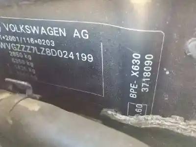 Scrapping Vehicle volkswagen touareg (7la, 7l6, 7l7) 2.5 r5 tdi of the year 2007 powered bpe