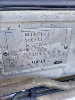 Утилизация автомобиля ford ranger (eq) 2.5 12v td cat года 2001 питание wl