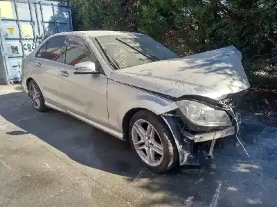 Scrapping Vehicle MERCEDES-BENZ CLASE C (W204) BERLINA 2.1 CDI CAT of the year 2012 powered 651911