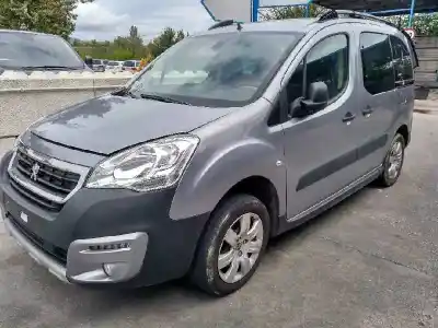 Scrapping Vehicle peugeot partner tepee 1.6 hdi / bluehdi 75 of the year 2017 powered bh02