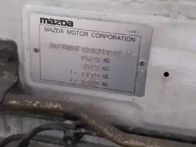 Утилизация автомобиля mazda b-serie (un) 2.5 turbodiesel cat года 2002 питание wl