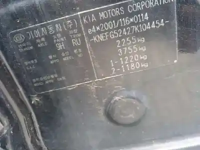 Утилизация автомобиля kia carens iii monospace (un) 2.0 crdi 140 года 2007 питание d4ea