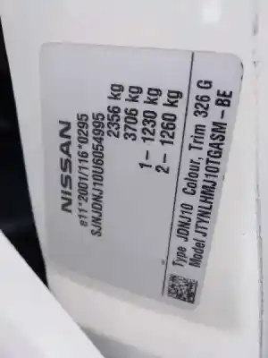 Здавання транспортного засобу nissan qashqai+2 (jj10) acenta року 2010 потужний m9r eur04