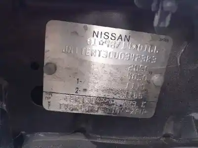 Scrapping Vehicle nissan x-trail i (t30) 2.2 dci 4x4 of the year 2007 powered yd22