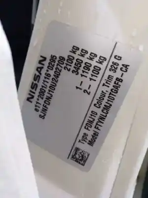 Véhicule à la ferraille nissan qashqai / qashqai +2 i (j10, nj10, jj10e) 2.0 dci de l'année 2012 alimenté m9r855