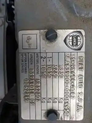 Verschrottungsfahrzeug lancia lybra berlina 1.9 jtd cat des jahres 2001 angetrieben ar32302