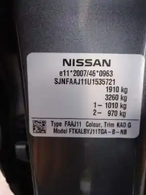 Здавання транспортного засобу nissan qashqai (j11) 1.5 turbodiesel cat року 2015 потужний k9k646