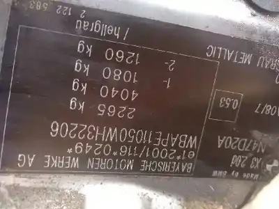 Veículo de Sucata bmw x3 (e83) 2.0 sd do ano 2008 alimentado n47d20a