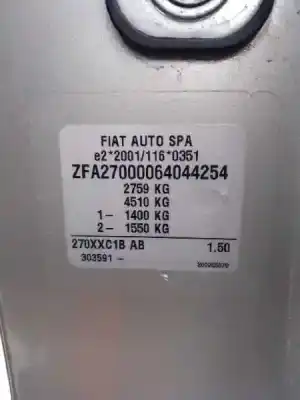 Здавання транспортного засобу fiat scudo autobús (270_, 272_) 2.0 d multijet року 2007 потужний rhk