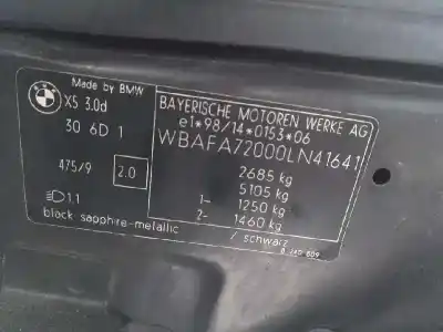 Утилизация автомобиля bmw x5 (e53) 3.0d года 2003 питание 306d1