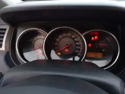 Scrapping Vehicle nissan tiida (c11x/sc11x) acenta of the year 2009 powered k9k278