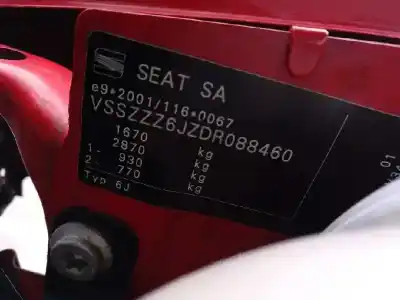 Sloopvoertuig seat ibiza (6j5) reference van het jaar 2013 aangedreven cayb