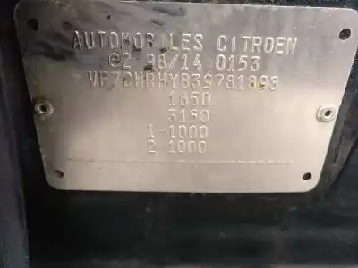 Vehicul casat citroen xsara picasso 2.0 hdi sx al anului 2004 alimentat rhy