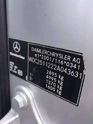 Здавання транспортного засобу mercedes-benz clase r (w251) 3.0 cdi cat року 2006 потужний 642950