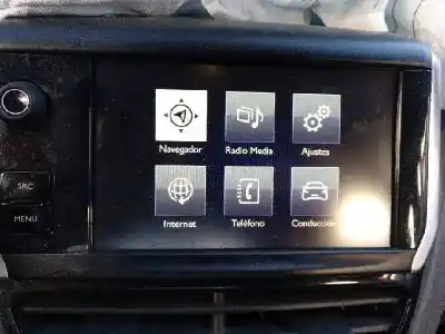 Veículo de Sucata peugeot 208 style do ano 2016 alimentado bh02