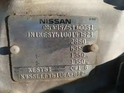 Здавання транспортного засобу nissan patrol gr (y61) 3.0 16v turbodiesel cat року 2008 потужний zd30ddti