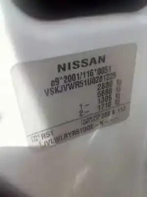Verschrottungsfahrzeug nissan pathfinder (r51) 2.5 dci diesel cat des jahres 2008 angetrieben yd25ddti