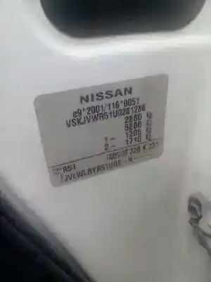 Здавання транспортного засобу nissan pathfinder (r51) 2.5 dci xe року 2008 потужний yd25ddti