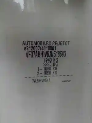 Здавання транспортного засобу peugeot partner kasten confort l1 року 2018 потужний bh02