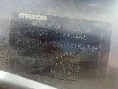 Утилизация автомобиля mazda 6 lim. (gh) 2.2 de 129cv active года 2010 питание r2