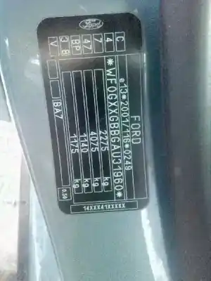 Veicolo di demolizione ford mondeo sportbreak (ca2) titanium dell'anno 2010 alimentato qxba