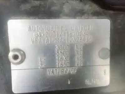 Verschrottungsfahrzeug citroen jumper ii furgón 2.2 hdi 130 des jahres 2013 angetrieben 4h03