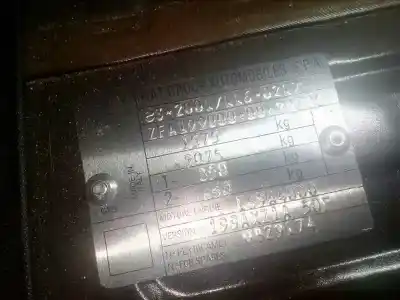 Sloopvoertuig fiat punto (199) easy van het jaar 2012 aangedreven 169a4000