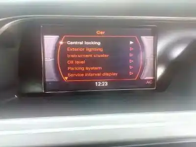 Утилизация автомобиля audi a4 berlina (b8) básico года 2009 питание caga
