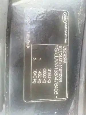 Утилизация автомобиля land rover discovery v6 td s года 2008 питание 276dt