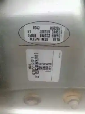 Veicolo di demolizione dacia sandero 1.6 mpi 85 (bs03) dell'anno 2011 alimentato k7m800