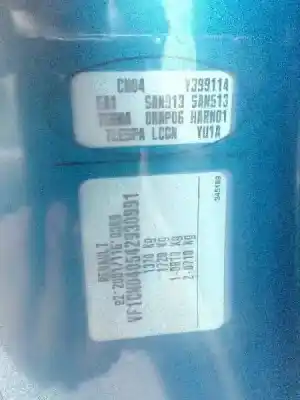 Veicolo di demolizione renault twingo authentique dell'anno 2010 alimentato d4f772