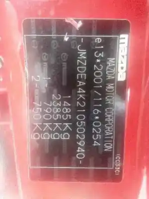 Здавання транспортного засобу mazda 2 (de_, dh_) 1.3 (de3fs) року 2014 потужний zj