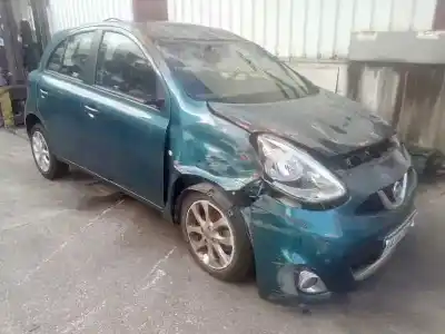 Vehículo de desguace NISSAN MICRA (K13) 1.2 CAT del año 2016 con motor HR12