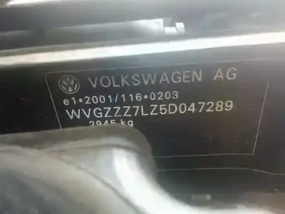 Утилизация автомобиля volkswagen touareg (7la, 7l6, 7l7) 3.0 v6 tdi года 2005 питание bks