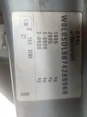 Sloopvoertuig opel corsa d cosmo van het jaar 2007 aangedreven z13dtj