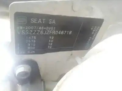 Утилизация автомобиля seat ibiza iv sc (6j1, 6p5) 1.2 tdi года 2015 питание cfwa